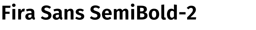 Fira Sans SemiBold-2.otf