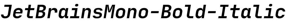 JetBrainsMono-Bold-Italic.ttf字體轉換器圖片