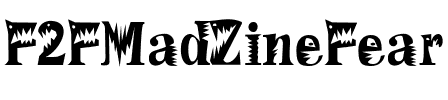 F2FMadZineFear.ttf字體轉換器圖片