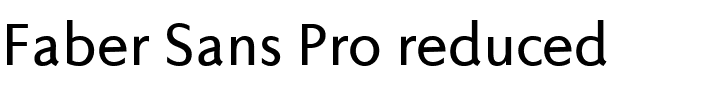 Faber Sans Pro reduced.ttf