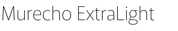 Murecho ExtraLight.otf字體轉換器圖片