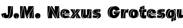 J.M. Nexus Grotesque.ttf