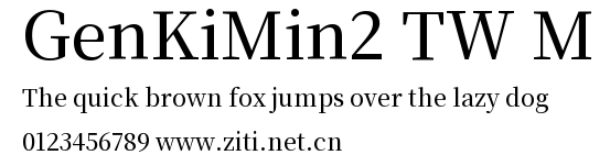 GenKiMin2 TW M 合集.ttc