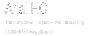 Arial HC.ttf