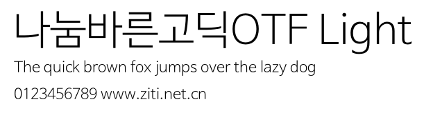 나눔바른고딕OTF Light.otf