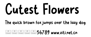Cutest Flowers.otf