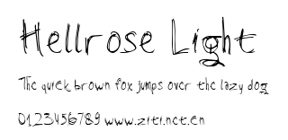 Hellrose Light.ttf