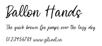 Ballon Hands.otf