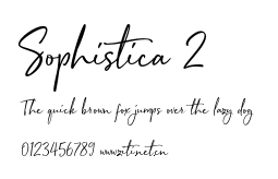 Sophistica 2.otf
