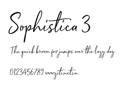 Sophistica 3.otf