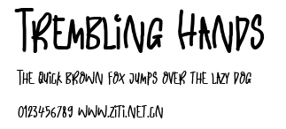 Trembling Hands.ttf