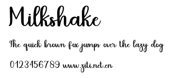 Milkshake.otf