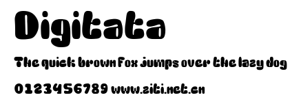 Digitata.ttf字體轉換器圖片