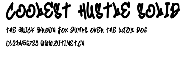 Coolest Hustle Solid.otf