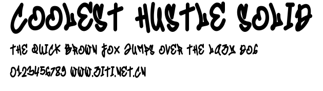 Coolest Hustle Solid.ttf