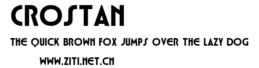 Crostan.ttf