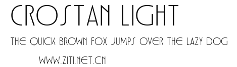 Crostan Light.ttf