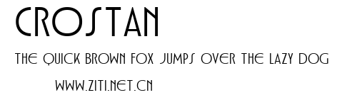 Crostan.ttf
