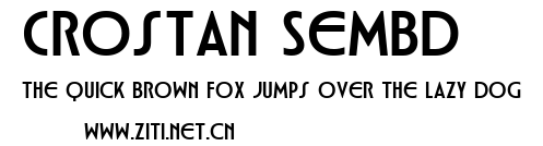 Crostan SemBd.ttf