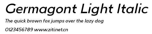Germagont Light Italic.ttf