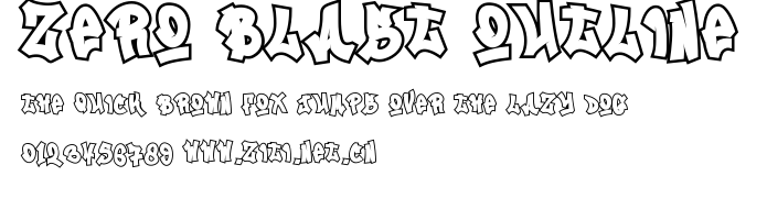 Zero Blast Outline.ttf