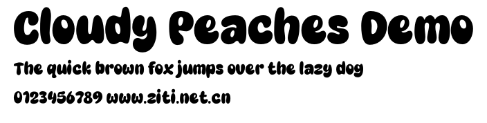 Cloudy Peaches Demo.otf