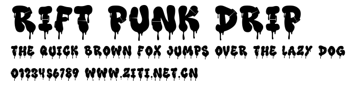 Rift Punk Drip.ttf