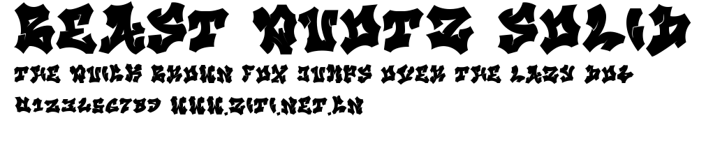 Beast Quotz Solid.ttf