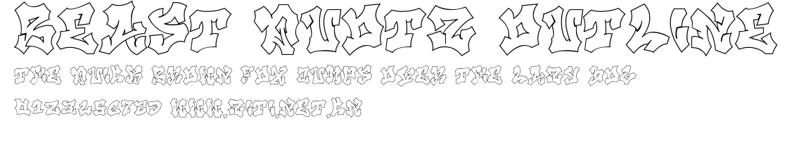 Beast Quotz Outline.ttf