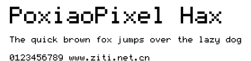 PoxiaoPixel Hax.otf