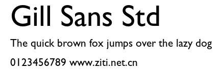 Gill Sans Std.otf