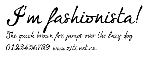 I'm fashionista!.ttf