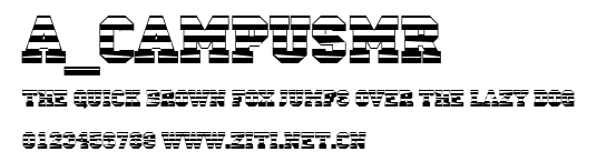 a_CampusMr.ttf字體轉換器圖片