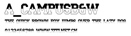 a_CampusB&W.ttf