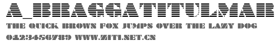 a_BraggaTitulMar.ttf字體轉換器圖片