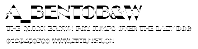 a_BentoB&W.ttf