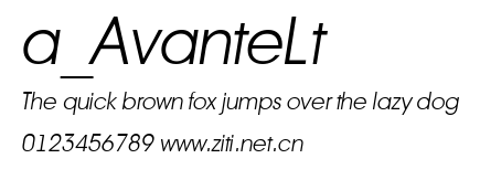 a_AvanteLt.ttf