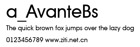 a_AvanteBs.ttf