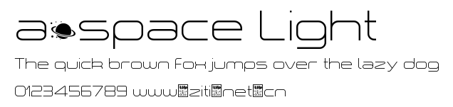 a•space Light.otf