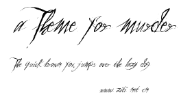 a Theme for murder.ttf字體轉換器圖片