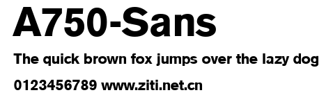 A750-Sans.ttf字體轉換器圖片