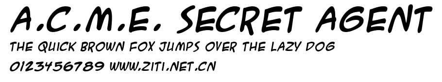 A.C.M.E. Secret Agent.ttf