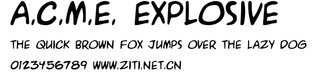 A.C.M.E. Explosive.ttf