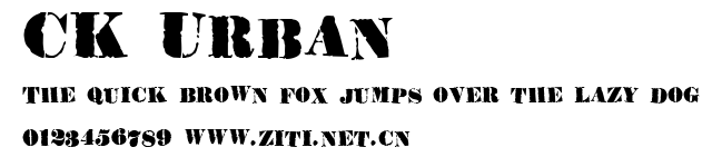 CK Urban.ttf