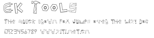 CK Tools.ttf字體轉換器圖片
