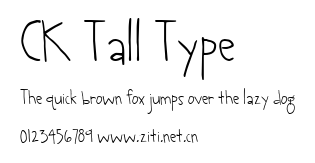 CK Tall Type.ttf