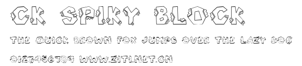 CK Spiky Block.ttf