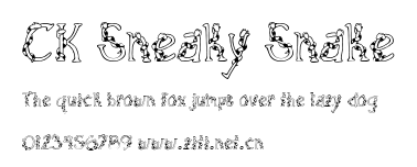 CK Sneaky Snake.ttf