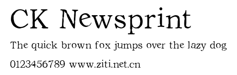 CK Newsprint.ttf