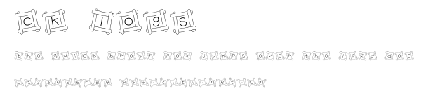 CK Logs.ttf字體轉換器圖片